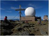 Parkirišče pod prelazom Weinebene - Großer Speikkogel (Golica / Koralpe)